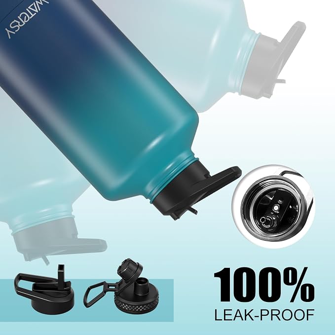 87oz Insulated Water Bottle, BPA Free&Leak Proof, 1.5 Gallon Stainless Steel - Image 5