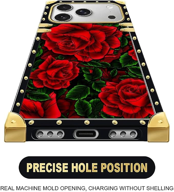 for iPhone 17 Pro Case Luxury Golden Decoration - Image 5