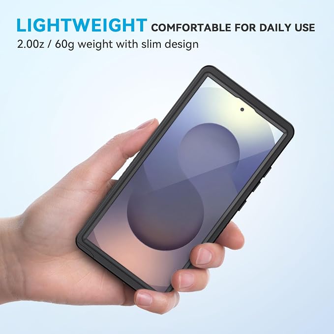 Lanhiem for Samsung Galaxy S25 Ultra Case, IP68 Waterproof Dustproof, Built-in - Image 5