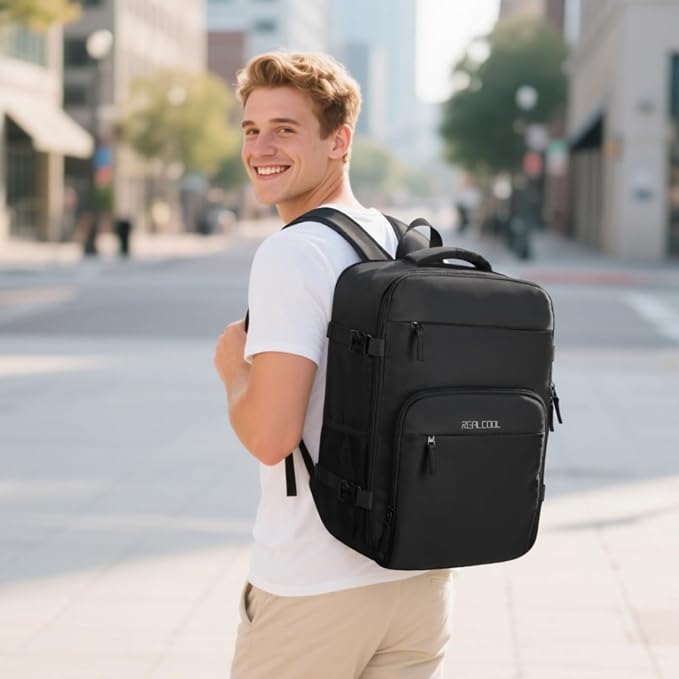 RealCool Travel Backpack for Women Men - Image 7