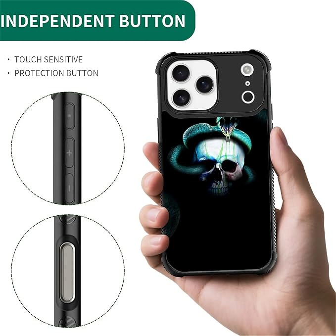 for iPhone 17 Pro Max Case, for MagSafe Graphic Design for Girl Boy Soft - Image 2
