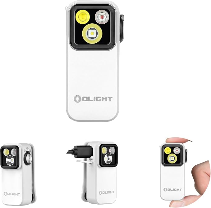 OLIGHT Oclip Pro EDC Flashlight Clip-on Light, Rechargeable 500 Lumens by OLIGHT