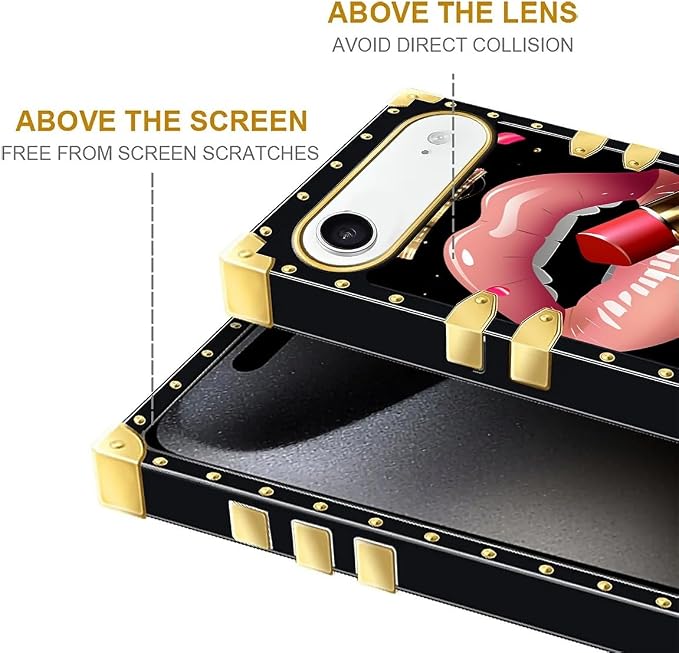 for iPhone 17 Air Case Luxury Golden Decoration - Image 7