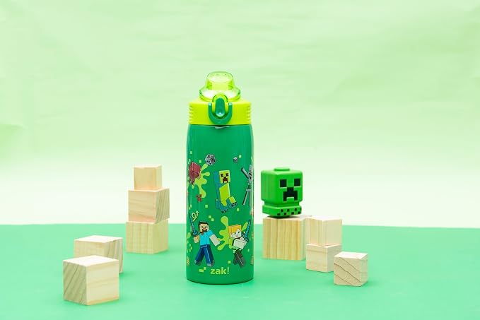 Zak Designs Minecraft Sage Kids Water Bottle - Image 12