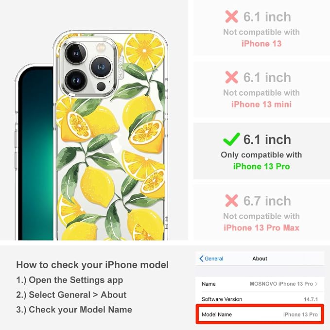 MOSNOVO Case for iPhone 13 Pro - Image 2