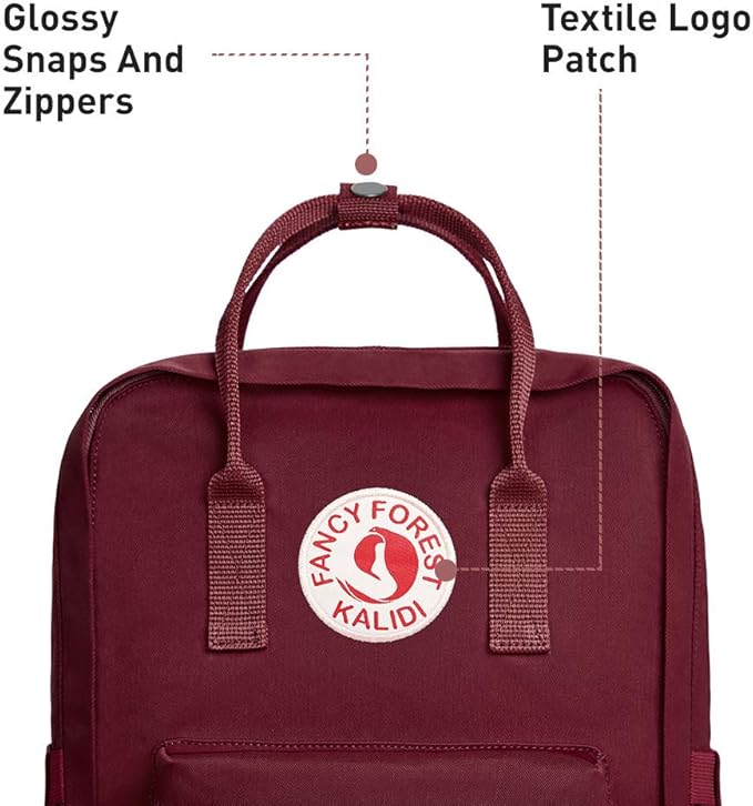 KALIDI Casual Laptop Backpack 15 Inches Classic Camping Rucksack Travel Outdoor - Image 4