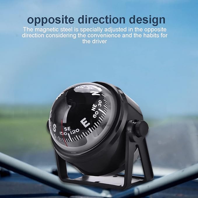 Car Compass Marine Dash Mount, LED Boat Compasses - Image 3