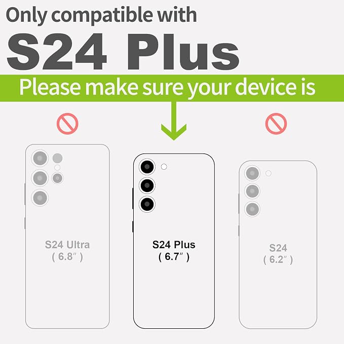 Carveit Wood Case for Galaxy S24 Plus Case Shockproof Protective Cover Unique - Image 3