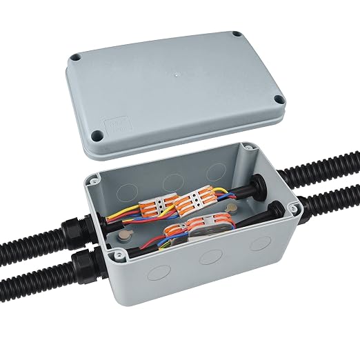 Nineleaf Waterproof Electrical Box, 3PK Outdoor Junction Boxes, IP66 External - Image 5