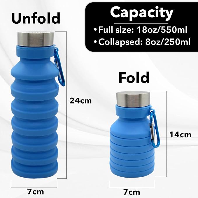 Gadgetime USA Collapsible Water Bottle - Image 5