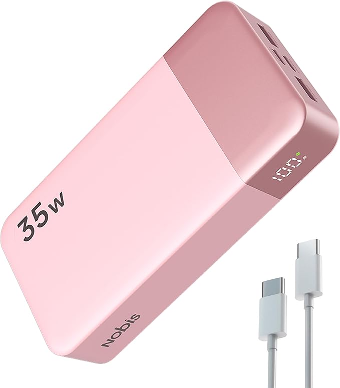 NOBIS Portable Charger, 20000mAh Power Bank, 35W Power Bank Fast Charging by NobisPowerbank