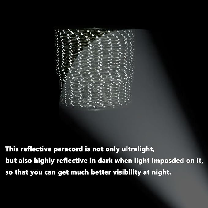Reflective Paracord 240lb - Image 3