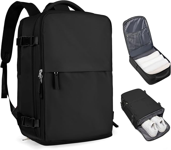 coofay Large Travel Backpack For Women Airline Approved Carry On Waterproof by coofay