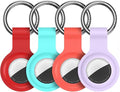 Compatible with AirTag Holder Case Keychain 4 Pack, by HATALKIN