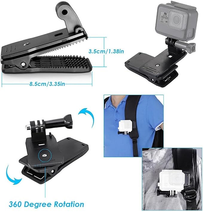Reflex Camera 59-in-1 Action Camera Accessories Kit Compatible - Image 6