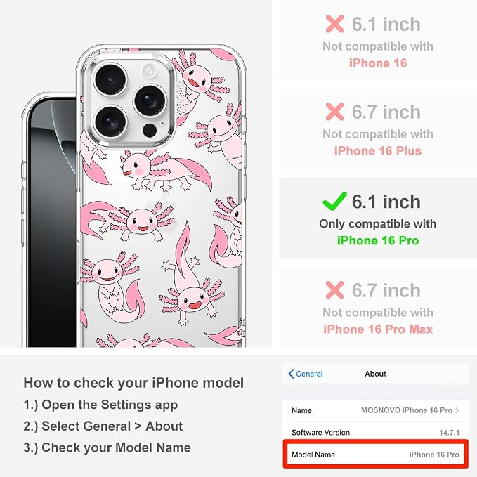 MOSNOVO Case for iPhone 16 Pro - Image 2