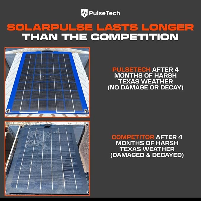 PulseTech SolarPulse SP-12 Solar Battery Charger Maintainer, 12 Watt - Image 5