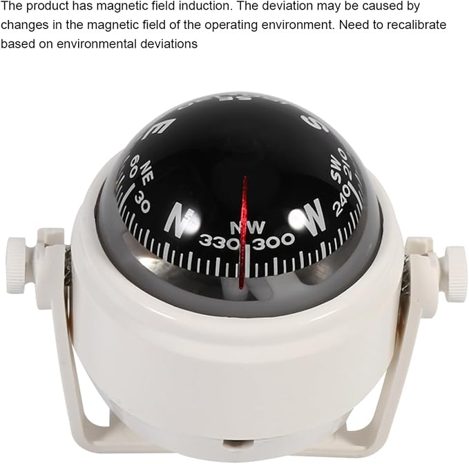 Waterproof Sea Car Compas Dashboard, Boat Compas Marine Dash Mount Dashboard - Image 6