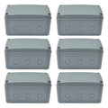 Nineleaf Waterproof Electrical Box, 6PK Outdoor Junction Boxes, IP66 External by NineLeaf
