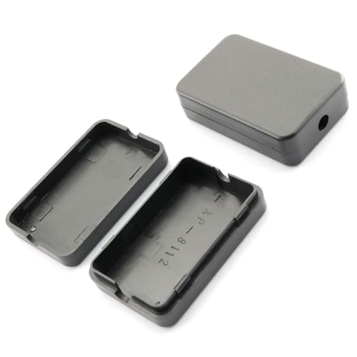 DGZZI Electrical Junction Box 4PCS Electric Plastic Black Waterproof Project - Image 2