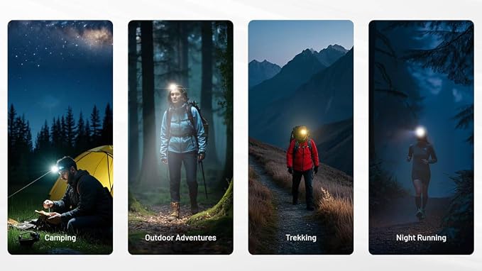 Nitecore NU25 MCT 400 Lumen Lightweight USB-C Rechargeble Outdoor Headlamp - Image 7