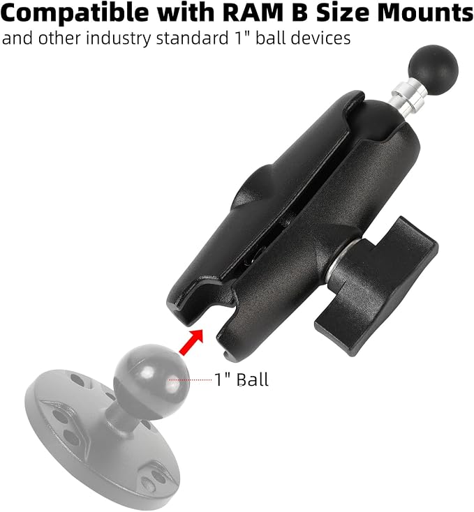 1 inch to 17mm Ball Adapter - Image 3