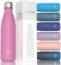 WATERSY Stainless Steel water bottles, 17oz/500ml Insulated Water Bottles by Watersy