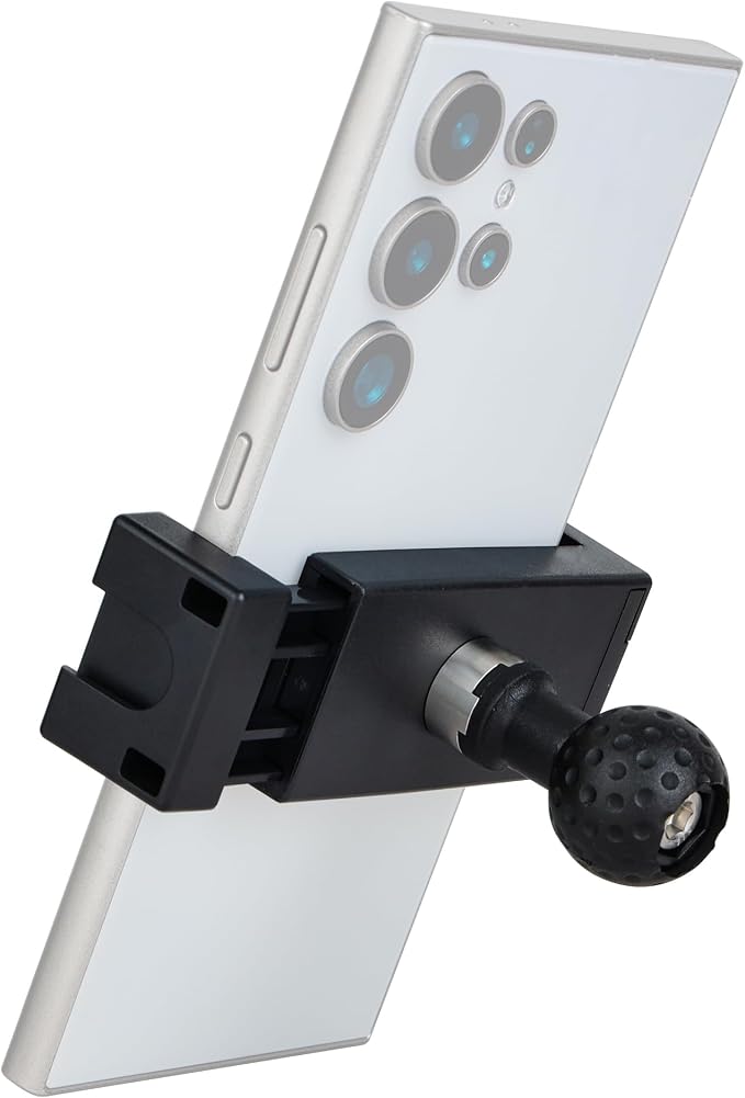1-Inch Ball Mount with 2.3"- 3.5" Width Phone Holder Combatible by Home