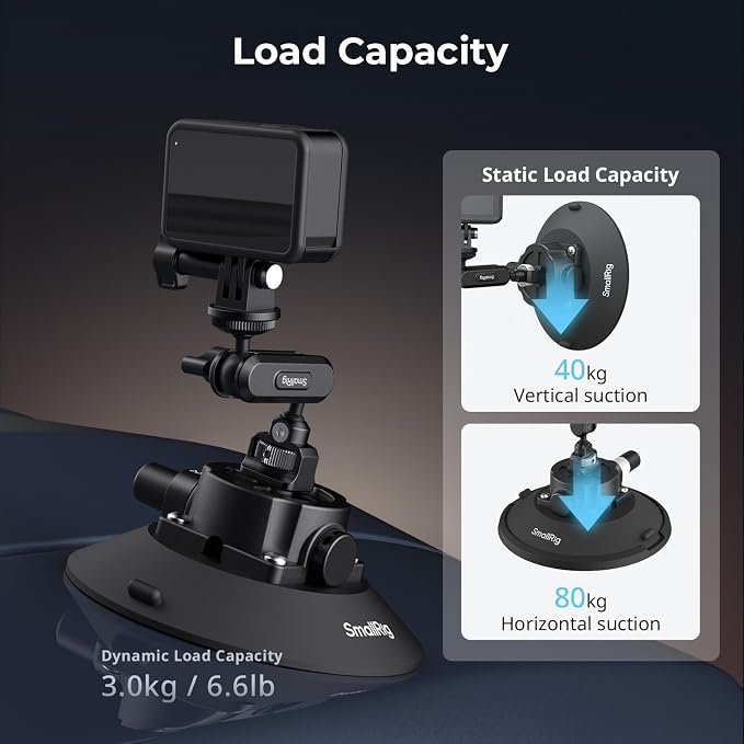 SMALLRIG 6" Suction Cup Mount - Image 3