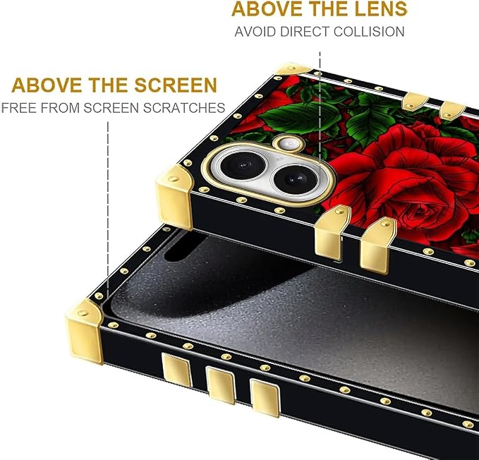 for iPhone 17 Case Luxury Golden Decoration - Image 7