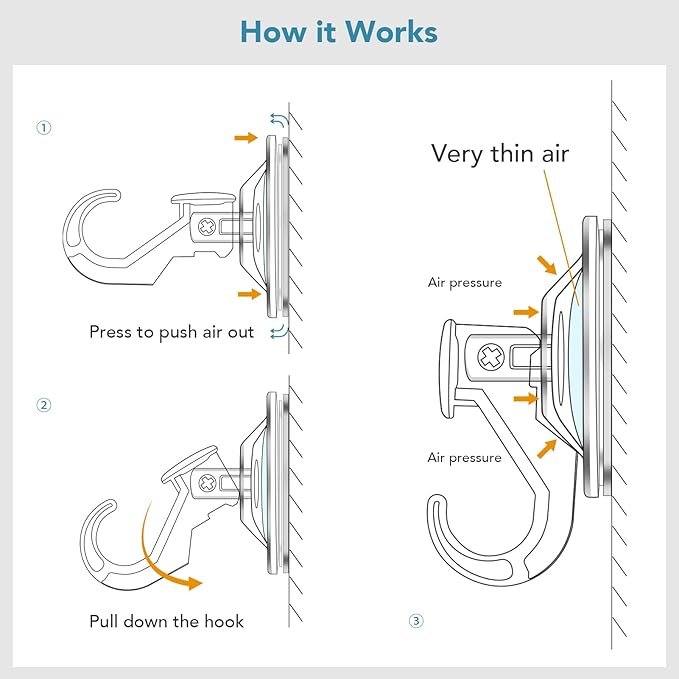 Suction Hooks 2 Packs - Image 2