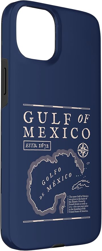 Gulf of Mexico 1672 Historic Map Case - Image 3