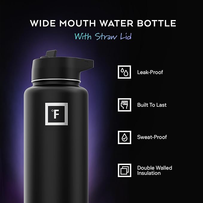IRON °FLASK Camping & Hiking Hydration Flask - Image 2