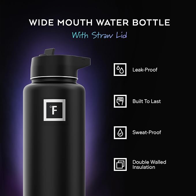 IRON °FLASK Camping & Hiking Hydration Flask - Image 2