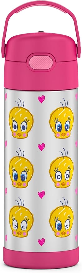 THERMOS FUNTAINER 16 Ounce Stainless Steel Vacuum Insulated Bottle by Thermos