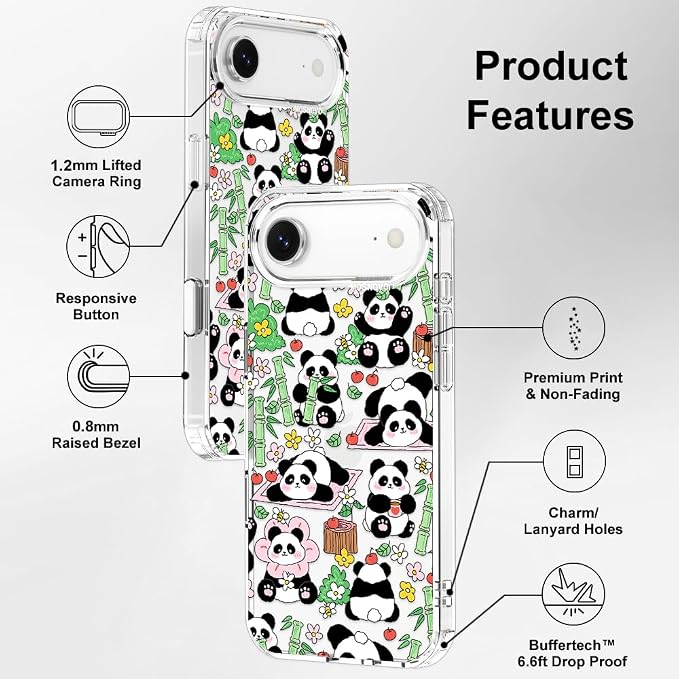 MOSNOVO for iPhone Air Case, Shockproof Military-Grade Protection 6.6ft Drop - Image 7