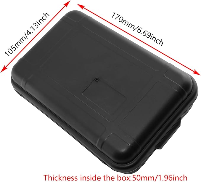 DGZZI Outdoor Waterproof Airtight Shockproof Plastic Survival Container Carry - Image 3