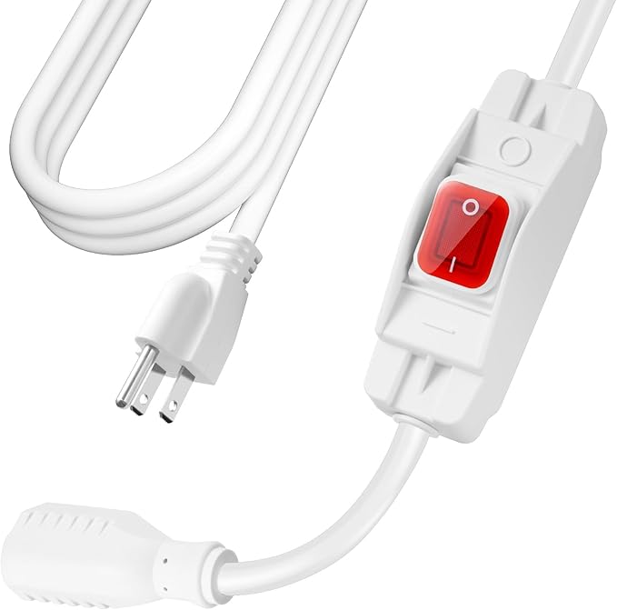 Extension Cord with Switch On/Off Waterproof Switch 35Ft No Plugging and by EasyToOperateLow-CostSolution