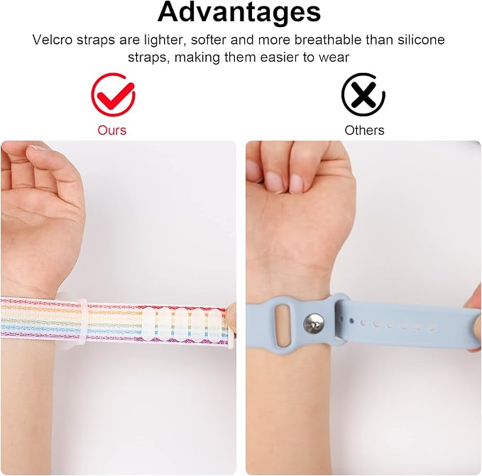 Kids Wristband Compatible with Apple AirTag, Protective Case - Image 7