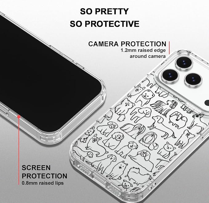 MOSNOVO for iPhone 17 Pro Case | Military Grade 6.6ft Drop Tested | Camera - Image 4