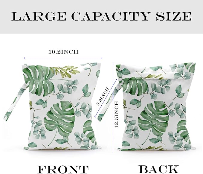 2 Pcs Wet Bag, Wet Dry Bag, Wet Bag - Image 2