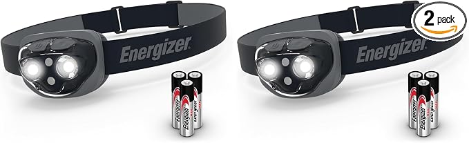 Energizer PRO-360 LED Headlamp, IPX4 Water Resistant Headlamps, by Energizer
