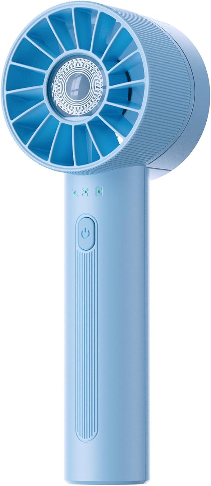 Portable Mini Handheld Turbo 4 Speed High Velocity Personal Fan, Max 16H by Coolwill