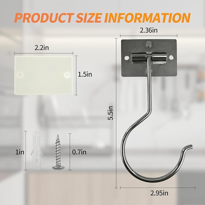 Banana Hook Under Cabinet, Adhesive Bananas Hanger - Image 2