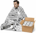 50 Pack Emergency Foil Blankets 51” x 83” – Thermal Mylar Survival Blankets by Unknown