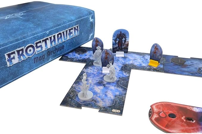 Folded Space Box Insert Color: Frosthaven: Map Archive - Image 4