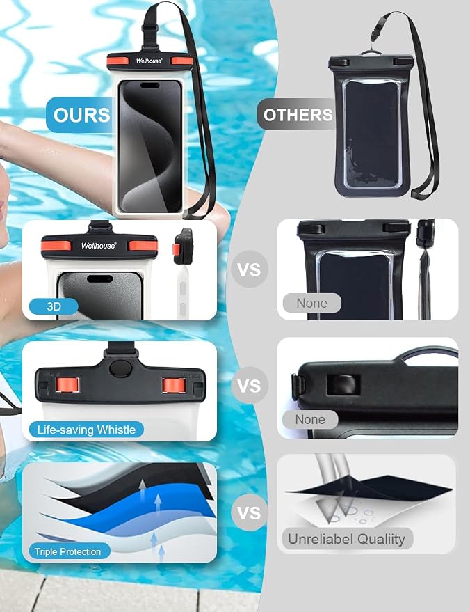 wellhouse Waterproof Phone Pouch, Waterproof Phone Case - Image 5