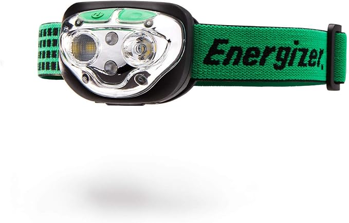 Energizer Vision LED Rechargeable Headlamp, Water Resistant Bright LED Headlamp by Energizer