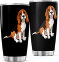 CUBICER Cartoon Beagle Dog Design 20 Oz Stainless Steel Tumbler by CUBICER
