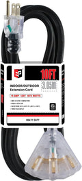 EP 10 Ft Lighted Outdoor Extension Cord by ENERGYPRO